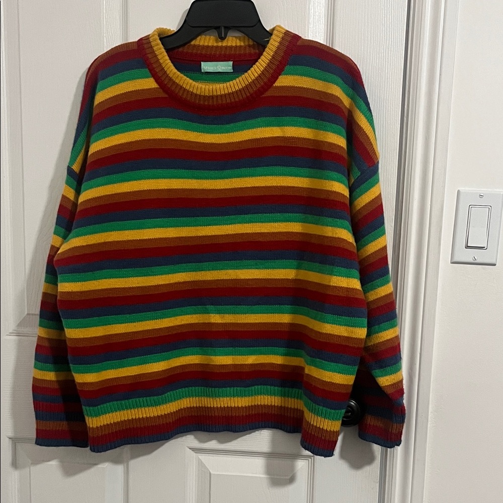 Colorful Striped Sweater